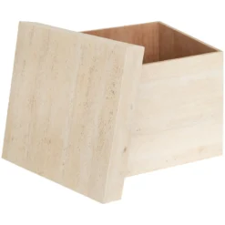 MALLE CARRE TRAVERTIN TINEO TAILLE S