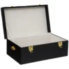 MALLE VELOURS NIGHT NOIR D.41X24X16.5CM