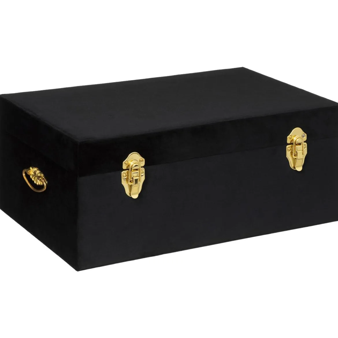 MALLE VELOURS NIGHT NOIR D.41X24X16.5CM