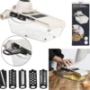 MANDOLINE AVEC RESERVOIR 5 ACCESSOIRES