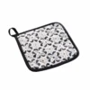 MANIQUE 19X19CM COTON IMPRIME ET SILICONE SOLARIS