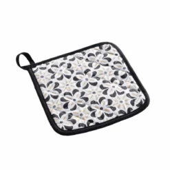 MANIQUE 19X19CM COTON IMPRIME ET SILICONE SOLARIS