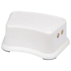 MARCHE PIED 13.4X26X36.5CM BLANC
