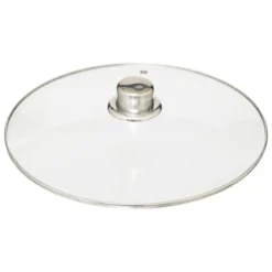 MARMITTE INOX AVCE COUVERCLE VERRE 13L