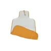 MATELAS A LANGER NOMADE GAZE COTON EPONGE 44X75CM JAUNE
