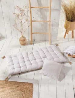 MATELAS DE SOL FUTON 60X120X7CM TRIBAL BEIGE