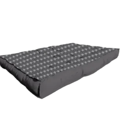 MATELAS PALETTE 120X80X15CM COTON ETHNIK FUSAIN