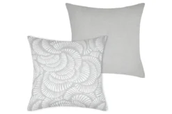 MELORA HOUSSE COUSSIN 40X40CM BLANC