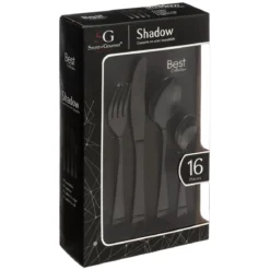 MENAGERE INOX 16 PIECES SHADOW