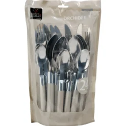 MENAGERE 24PCS ORCHIDEE TAUPE
