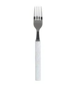 MENAGERE 24 PIECES GEO ET RANGE COUVERT BLANC