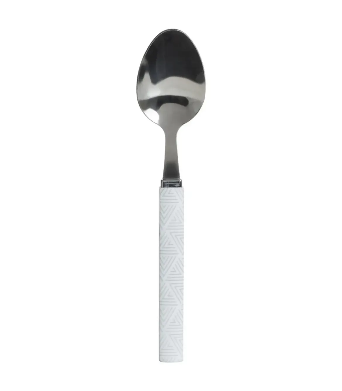 MENAGERE 24 PIECES GEO ET RANGE COUVERT BLANC