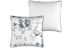 MERIBEL SAVOIE COUSSIN 50X50CM GRIS