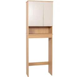 MEUBLE DESSUS WC 2 PORTES ET ETAGERE RIVOLI