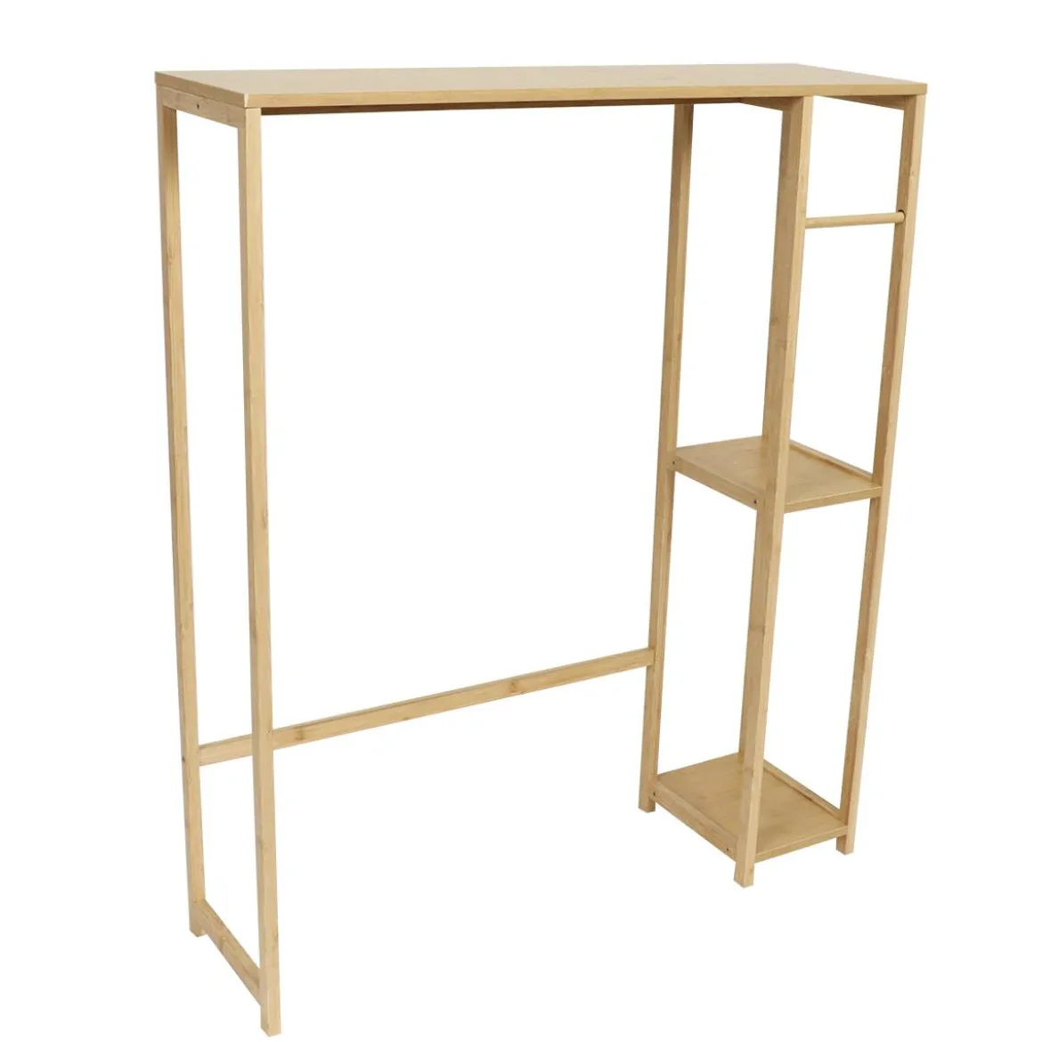 MEUBLE WC BAMBOU 2 ETAGERES TRINIDAD