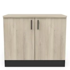 MEUBLE BAS 100CM 2 PORTES