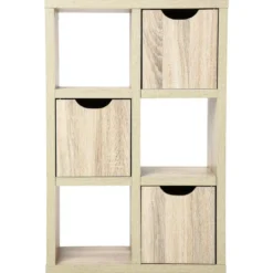 MEUBLE 6CUBES 3 PORTES BIVOAK