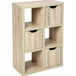 MEUBLE 6CUBES 3 PORTES BIVOAK