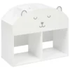 MEUBLE DE RANGEMENT OURSON D.56X30X64CM