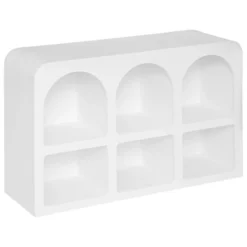 MEUBLE ETAGERE 6 NICHES SOLEYA