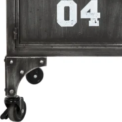 MEUBLE METAL 6 PORTES SEVIN