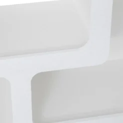 MEUBLE 4 NICHES SOLEYA BLANC D.75X30CM