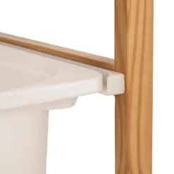 MEUBLE RANGEMENT 3 BACS BAKO BLANC D.43X30X94.5CM