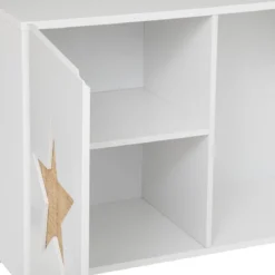 MEUBLE RANGEMENT ETOILE D.65X35X79.5CM
