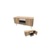 MEUBLE TV 2 PORTES ET 3 TIROIRS ETHNICAL BOIS