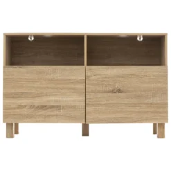 MEUBLE TV 2 PORTES NATUREL MIXUP