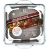 MINI PLAT CARRE VERRE 15X15CM