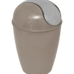 MINI POUBELLE CONIQUE PP TAUPE