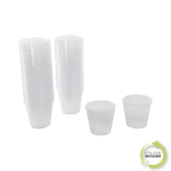 MINI VERRINE PLASTQUE TRANSPARENT 30ML X50PCS