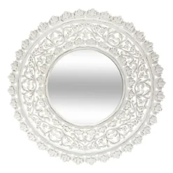 MIROIR AJOURE RITUAL D.90CM