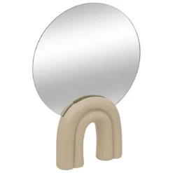 MIROIR A POSER WAVY BLISS RESINE H.36CM