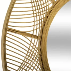 MIROIR BAMBOU INA D.89CM