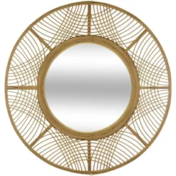 MIROIR BAMBOU INA D.70CM