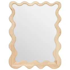 MIROIR BOIS VAGUE BROOKE 62X48CM