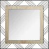 MIROIR CARRE METAL JOE D.45CM