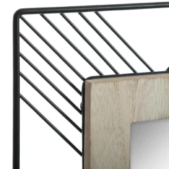 MIROIR CARRE METAL JOE D.45CM