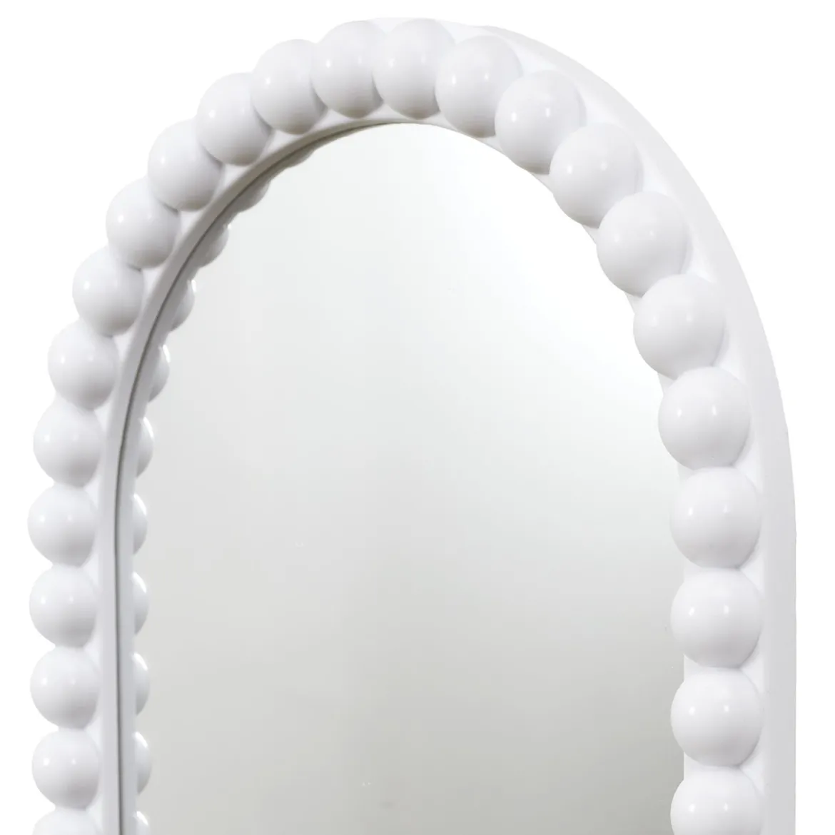 MIROIR CORFU BLANC H75CM X3 PIECES