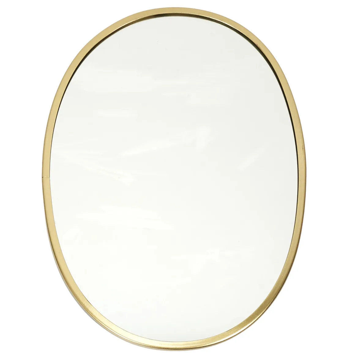 MIROIR DECO CONTOUR DECO DORE OVALE