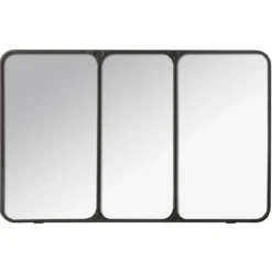 MIROIR METAL ATELIER D.45X70CM