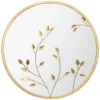 MIROIR METAL FEUILLE D.58CM