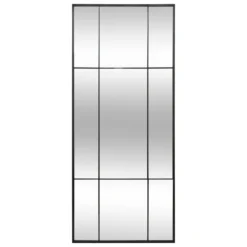 MIROIR METAL MILA NOIR 180X78CM