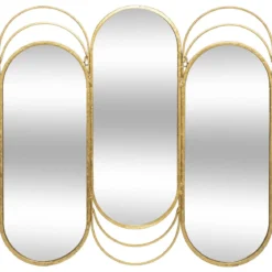 MIROIR METAL TRYPTIQUE EDITION 72X69CM