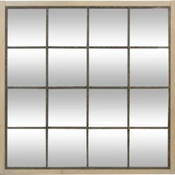 MIROIR NOE NATUREL D.90X90X2CM