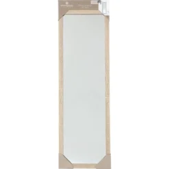 MIROIR PORTE EFFET BOIS 35X109CM