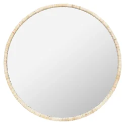 MIROIR ROTIN JESSY D.35CM