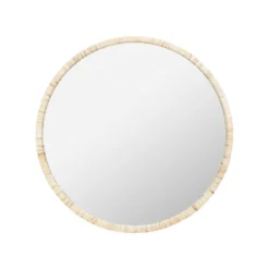 MIROIR ROTIN JESSY D.25CM